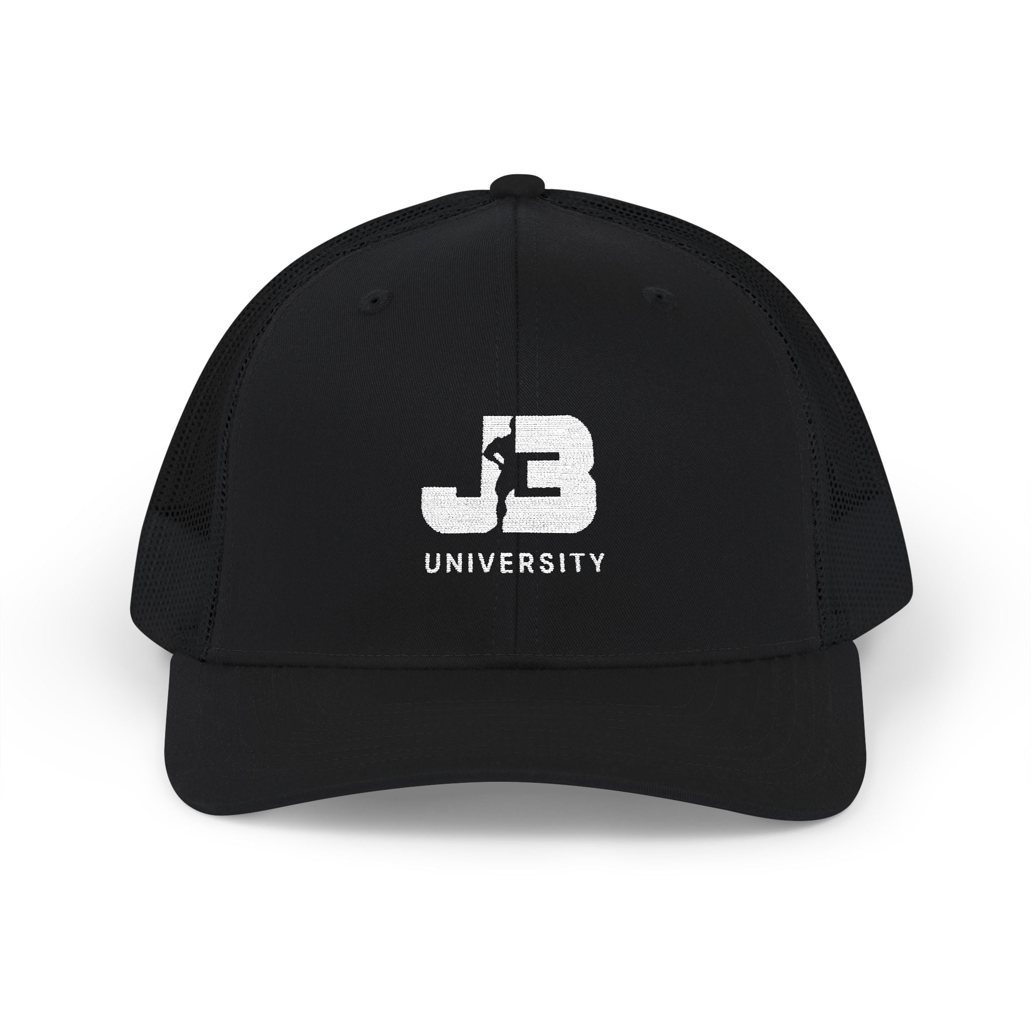Embroidered Snapback Trucker Cap - J3 University
